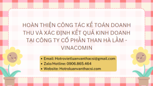 Luận văn: Giải pháp hoàn thiện kế toán doanh thu kinh doanh