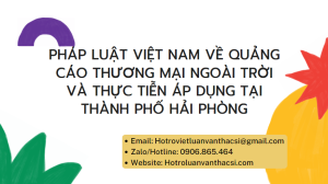 Khóa luận: Giải pháp pháp luật quảng cáo thương mại ngoài trời