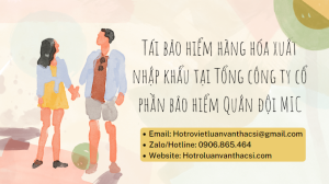 Luận văn Giải pháp thúc đẩy tái bảo hiểm hàng hóa xuất nhập khẩu