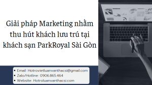 Khóa luận: Giải pháp Marketing nhằm thu hút khách lưu trú