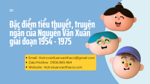 Luận Văn: Đặc Điểm Nghệ Thuật Văn Học Đô Thị Miền Nam